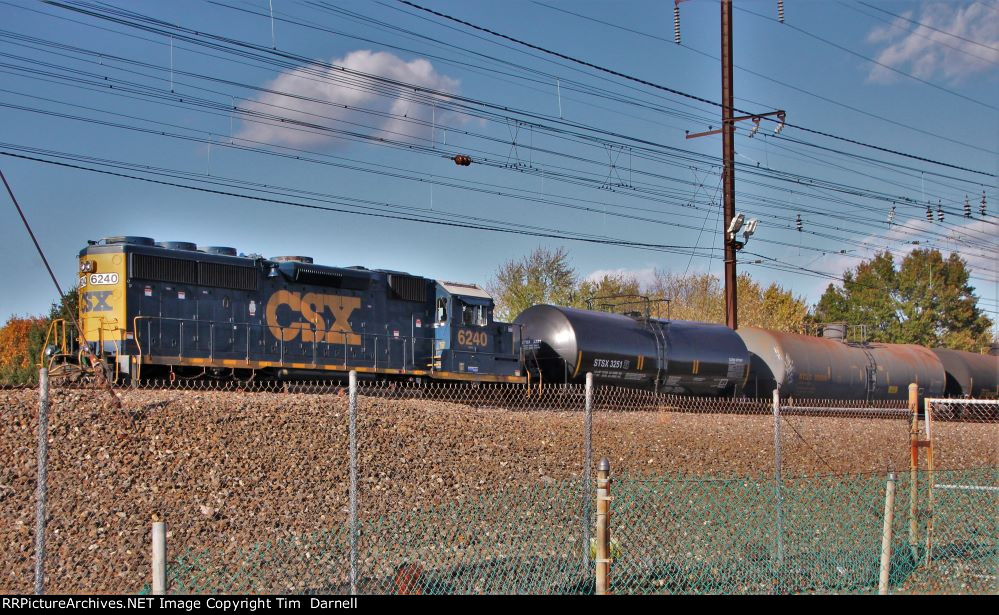 CSX 6240 on WPBS-2